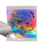 Destructible Vinyl Custom Eggshell Sticker Luam Ntawv